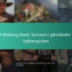 The Walking Dead: Survivors gåvokoder för hjältestycken