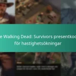The Walking Dead: Survivors presentkoder för hastighetsökningar